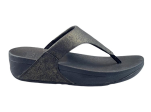 FitFlop lulu shimmer toe post sandals