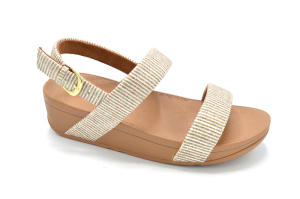 FitFlop Lottie Glitter Stripe Bak Strap Sandals