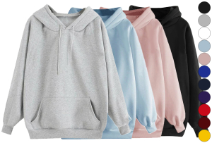 Warme hoodie voor dames in de sale