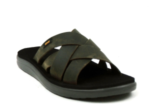 Teva M Voya slide leather