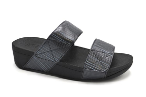 FitFlop Mina Textured Glitz Slides