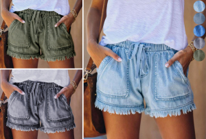 Jeans short voor dames in de sale!