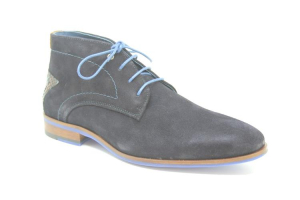 Berkelmans Lasarte Navy Suede