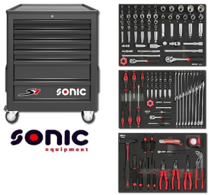 SONIC S7 140-delige gereedschapswagen